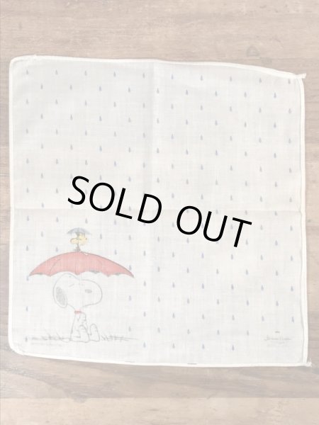 70〜80’sのホールマーク社製のスヌーピーのヴィンテージのハンカチ