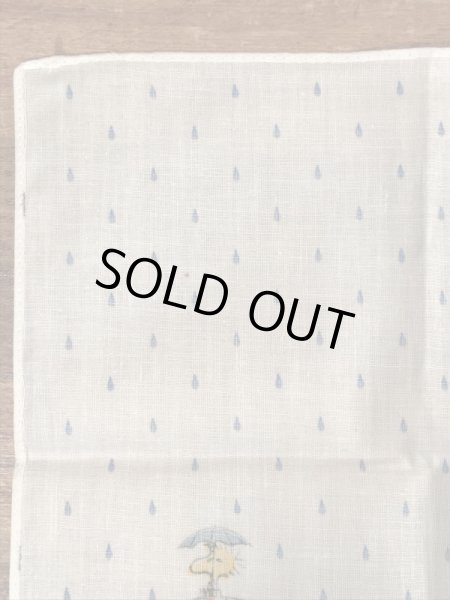 70〜80年代頃のホールマーク社製のスヌーピーのビンテージのハンカチ