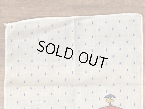 70〜80’sのホールマーク社製のスヌーピーのヴィンテージのハンカチ