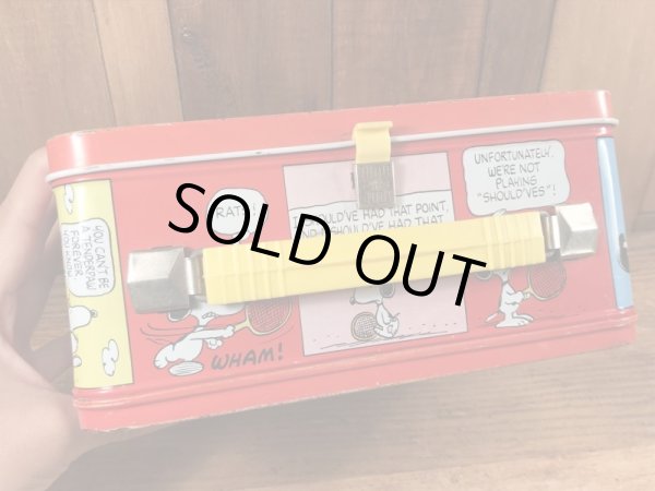 70’sのサーモス社製のスヌーピーのヴィンテージのランチボックス