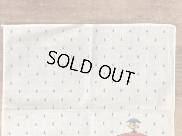 70〜80’sのスヌーピーのヴィンテージの子供用のハンカチ