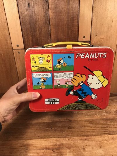 画像3: Thermos Peanuts Snoopy Metal Lunch Box　スヌーピー　ビンテージ　ランチボックス　サーモス　70年代