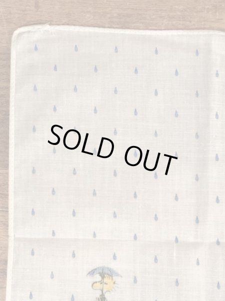 70〜80年代頃のスヌーピーのビンテージのハンカチ