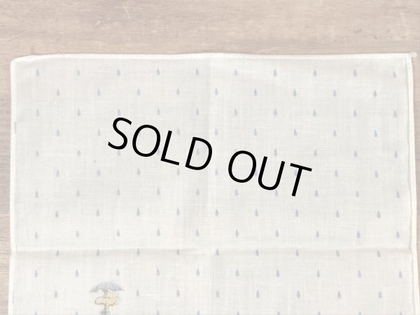 70〜80年代頃のホールマーク社製のスヌーピーのビンテージのハンカチ