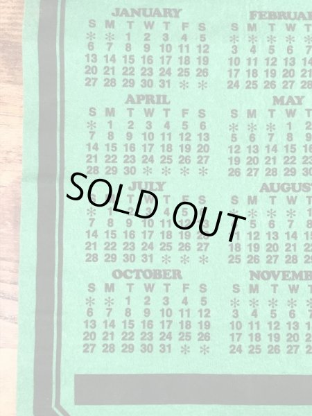 70年代頃のスヌーピーのビンテージのフェルトバナー