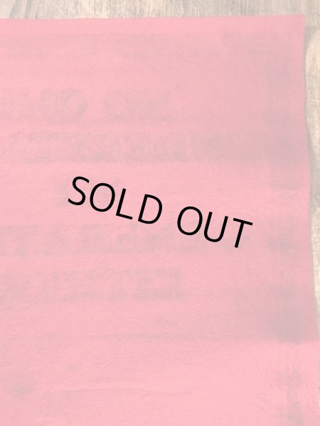 70年代頃のスヌーピーのビンテージのフェルトバナー