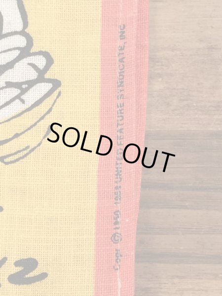 70〜80年代頃のスヌーピーのビンテージのタペストリー