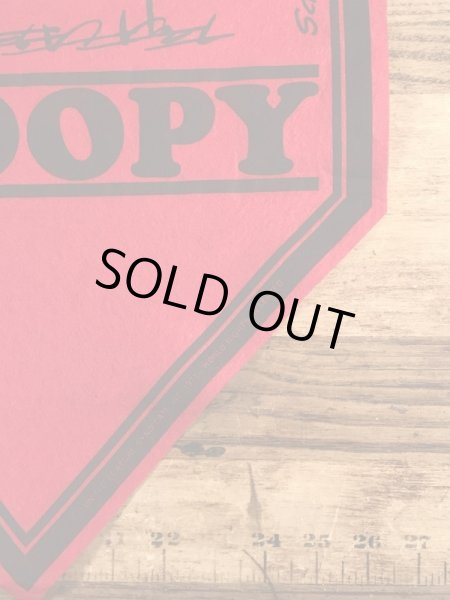 70’sのスヌーピーのヴィンテージのタペストリー