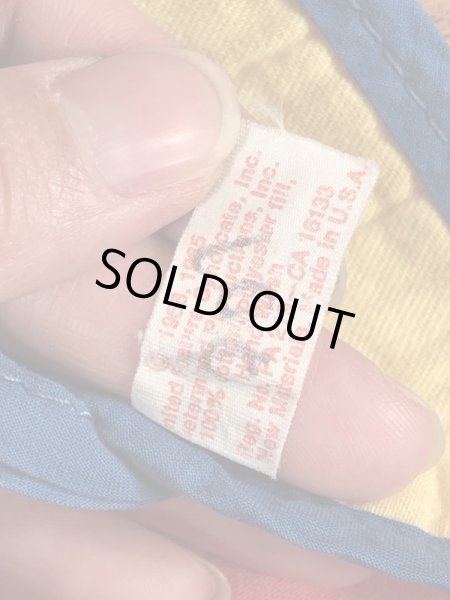 70〜80年代頃のスヌーピーとウッドストックのビンテージのクッションカバー