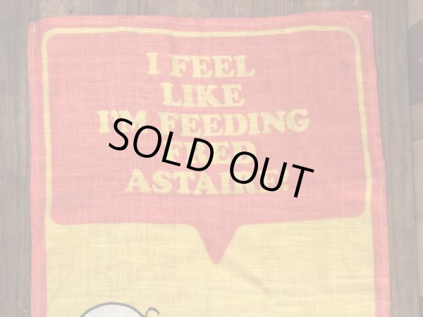 70〜80年代頃のスヌーピーのビンテージのタペストリー