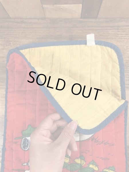 70〜80’sのスヌーピーとウッドストックのヴィンテージの座布団ケース