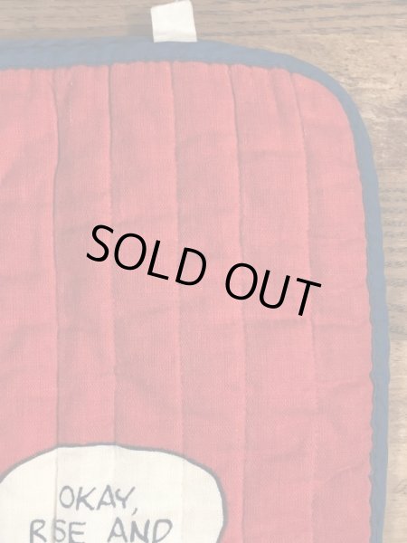 70〜80’sのスヌーピーとウッドストックのヴィンテージの座布団ケース