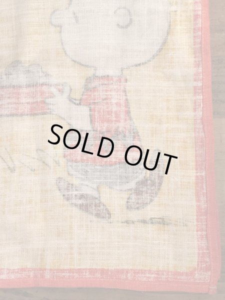 70〜80年代頃のスヌーピーのビンテージのタペストリー