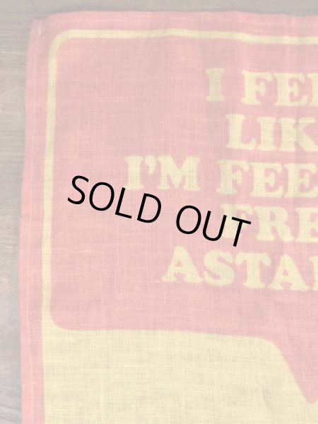 70〜80年代頃のスヌーピーのビンテージのタペストリー