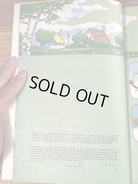 70年代頃のスヌーピーのビンテージの絵本