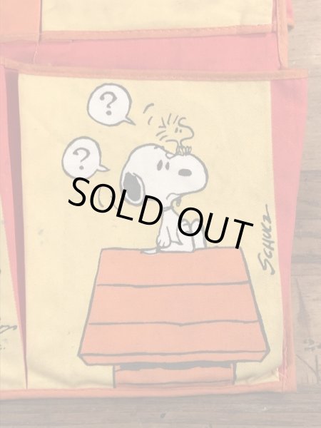 70年代頃のスヌーピーのビンテージのシューバッグ