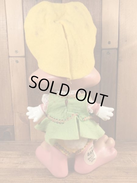 70’sのロイデス社製のウサギのヴィンテージの貯金箱フィギュア