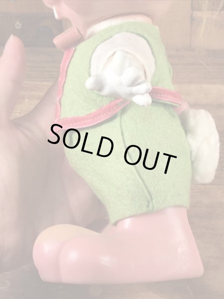 70’sのロイデス社製のうさぎのヴィンテージのコインバンクフィギュア