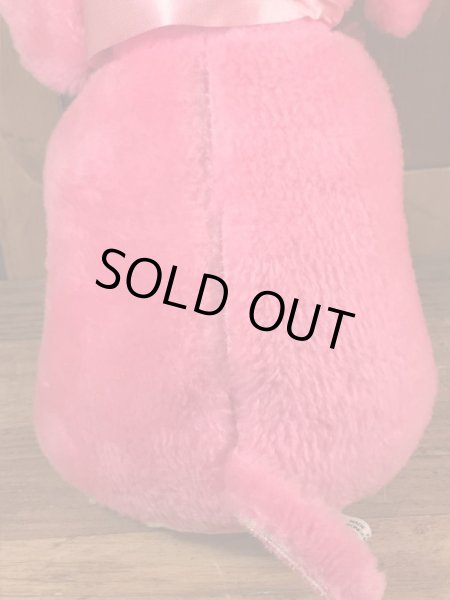 80’sの象のヴィンテージのぬいぐるみ