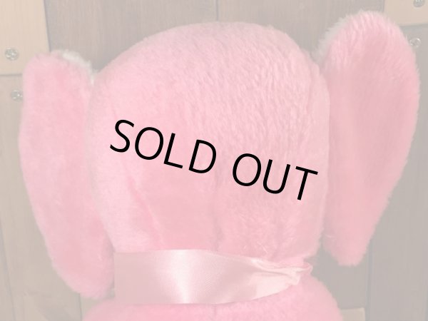 80年代頃のゾウのビンテージのプラッシュドール