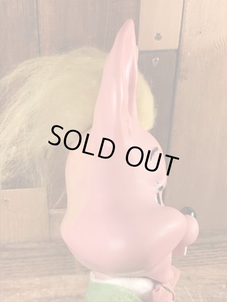 70年代頃のうさぎのビンテージの貯金箱ドール