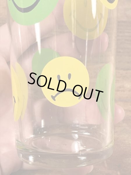 画像18: Smile Face “1 Shit” Glass　スマイルフェイス　ビンテージ　グラスコップ　70年代 (18)