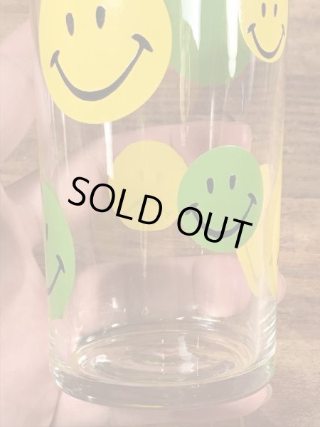 画像14: Smile Face “1 Shit” Glass　スマイルフェイス　ビンテージ　グラスコップ　70年代 (14)