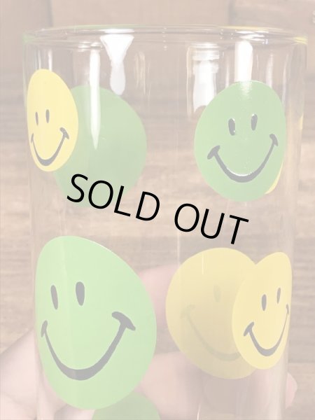 画像17: Smile Face “1 Shit” Glass　スマイルフェイス　ビンテージ　グラスコップ　70年代 (17)