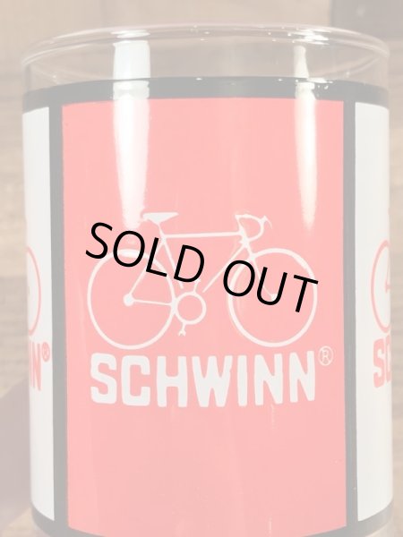 70年代頃のシューインのビンテージのガラスコップ