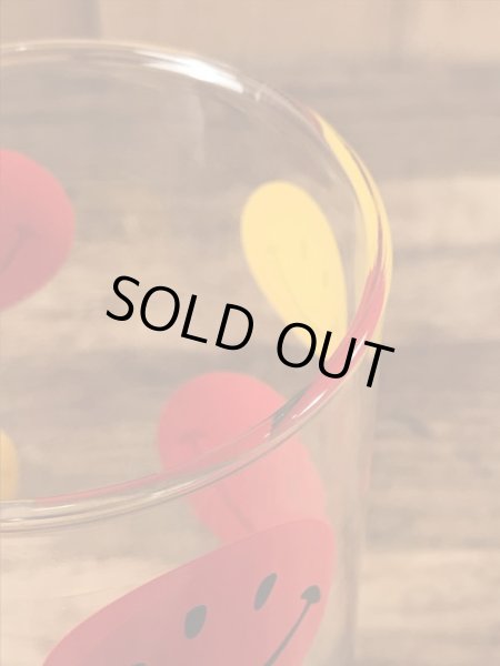 70’sのスマイルのヴィンテージのグラスタンブラー