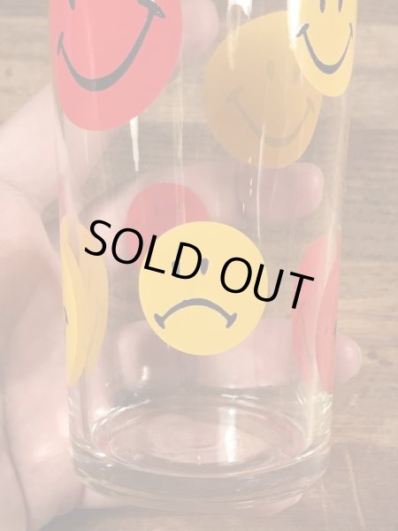 70’sのスマイルのヴィンテージのグラスタンブラー