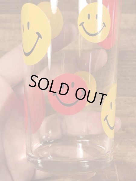 70’sのスマイルのヴィンテージのグラスタンブラー