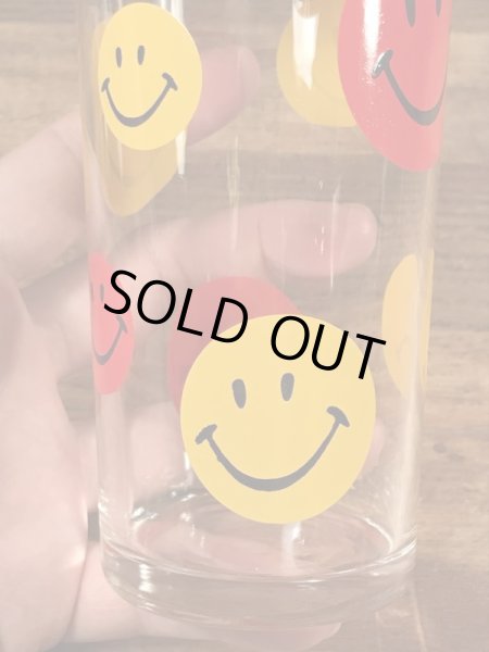 70’sのスマイルのヴィンテージのグラスタンブラー