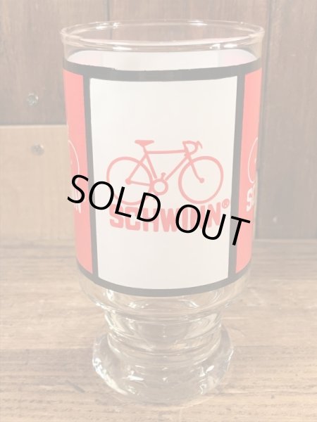 70年代頃のシューインのビンテージのガラスコップ