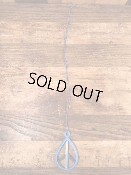 70年代頃のピースサインのビンテージのネックレス