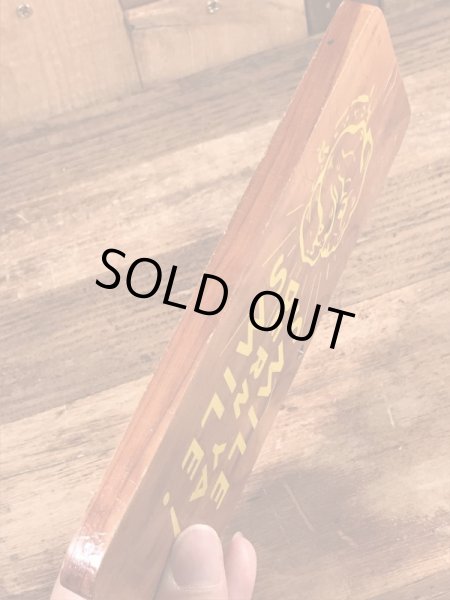 60’sのブルドッグが描かれたヴィンテージのサインボード