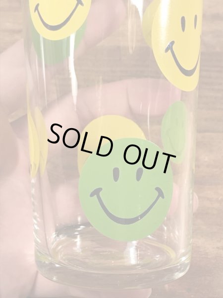 画像20: Smile Face “1 Shit” Glass　スマイルフェイス　ビンテージ　グラスコップ　70年代 (20)
