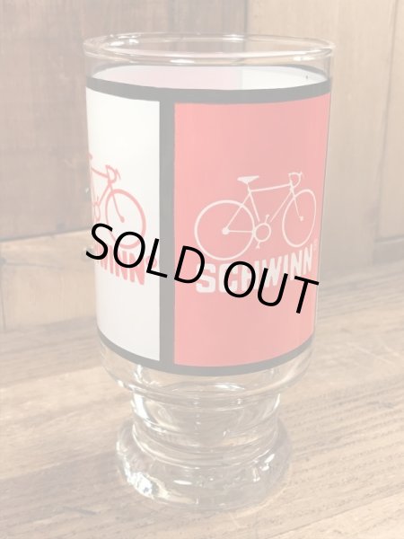 70年代頃のシューインのビンテージのガラスコップ