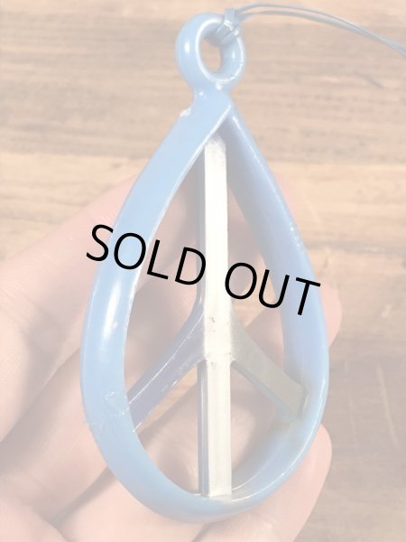 70’sのピースサインのヴィンテージのネックレス