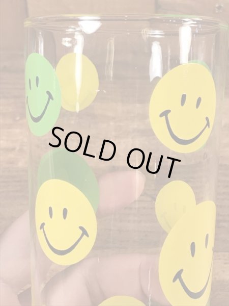 画像19: Smile Face “1 Shit” Glass　スマイルフェイス　ビンテージ　グラスコップ　70年代 (19)