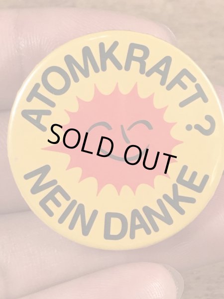 80年代頃〜のスマイルのビンテージの缶バッジ