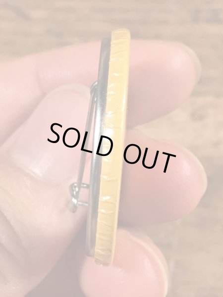 80’sの太陽のスマイルのヴィンテージの缶バッチ