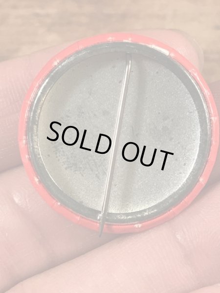 70’s〜のスマイルフェイスのヴィンテージの缶バッジ