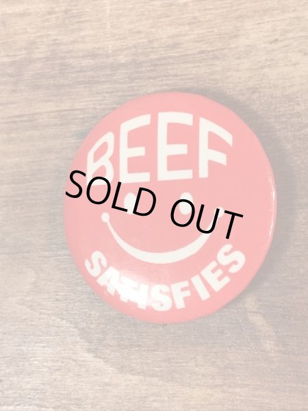 70’s〜のスマイルフェイスのヴィンテージの缶バッジ