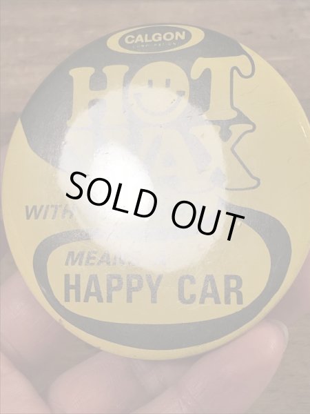 70〜80’sのスマイルのヴィンテージの缶バッチ