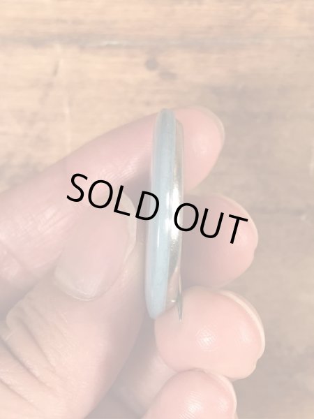 70年代頃のスマイルフェイスのビンテージの缶バッチ