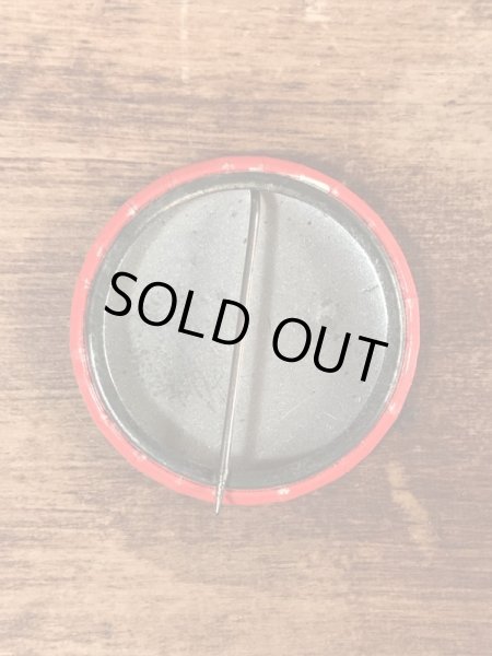 70’s〜のスマイルフェイスのヴィンテージの缶バッジ