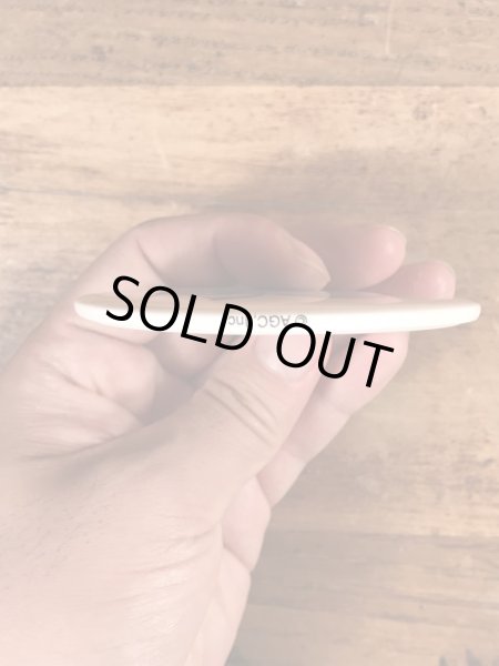 80’sのクローバーのスマイルのヴィンテージの缶バッチ