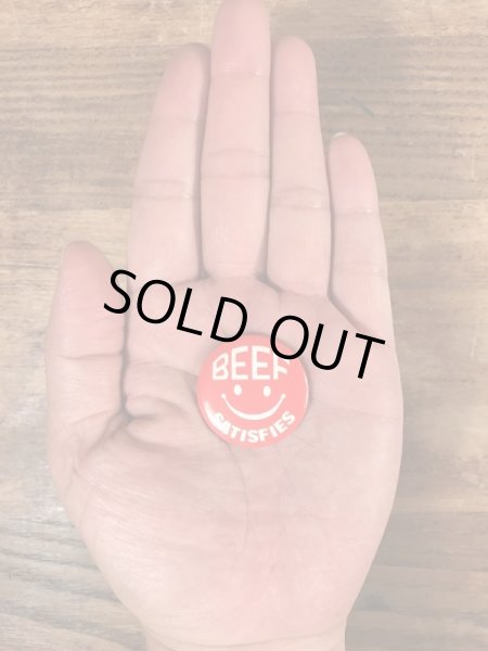 70年代頃〜のスマイルのビンテージの缶バッチ