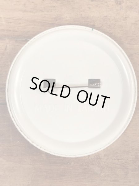 80’sのクローバーのスマイルのヴィンテージの缶バッチ